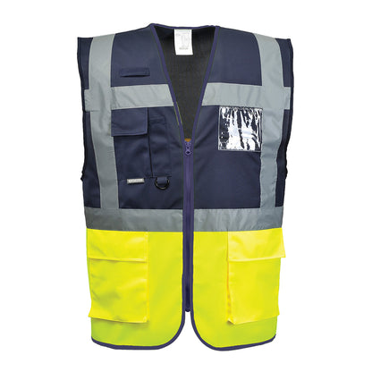 Paris Hi-Vis Contrast Executive Vest 