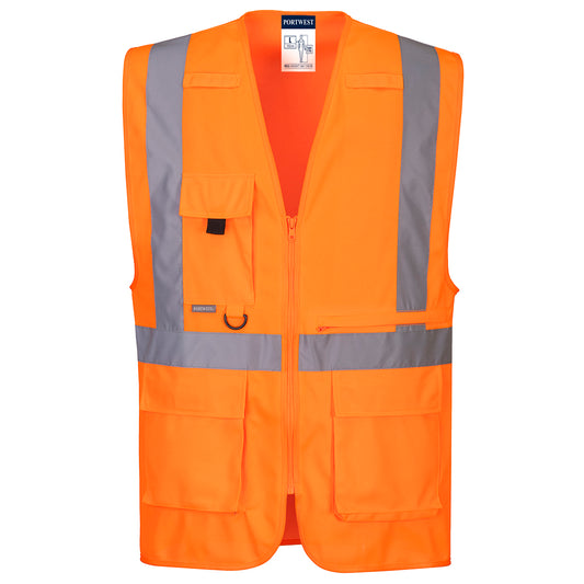 Hi-Vis Tablet Pocket Executive Vest 