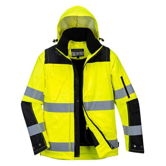 Hi-Vis 3-in-1 Contrast Winter Pro Jacket 