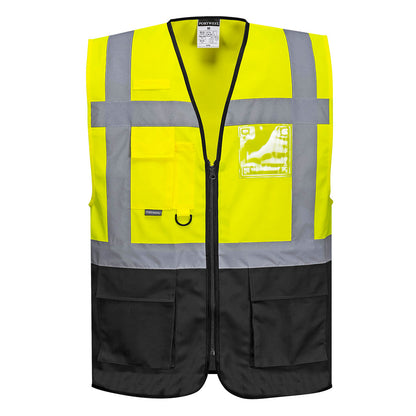 Warsaw Hi-Vis Contrast Executive Vest 