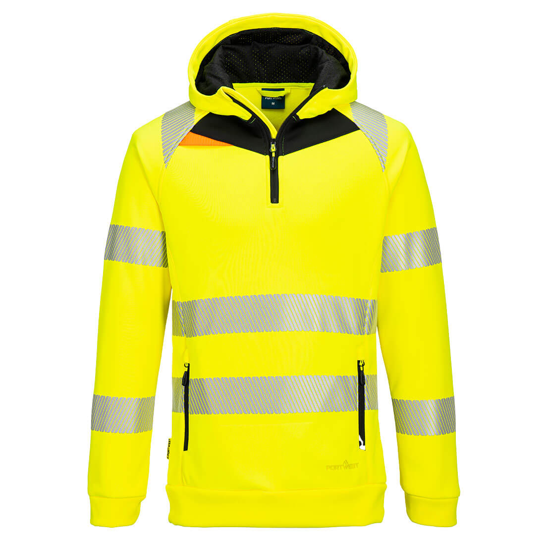 DX4 Hi-Vis 1 4 Zip Hoodie