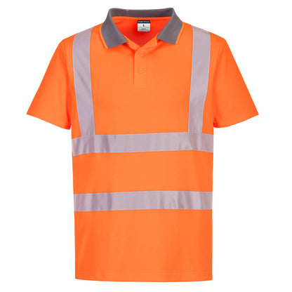 Eco Hi-Vis Polo Shirt S S (6 Pack) 