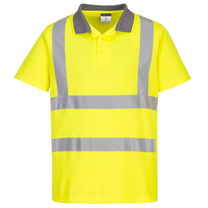 Eco Hi-Vis Polo Shirt S S (6 Pack) 