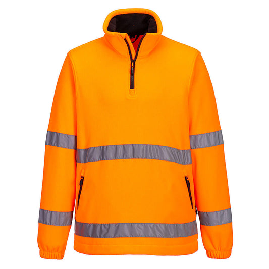 Hi-Vis 1 2 Zip Fleece