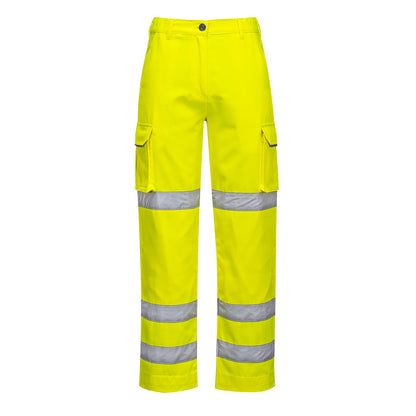 Hi-Vis Women's Three Band Work Trousers