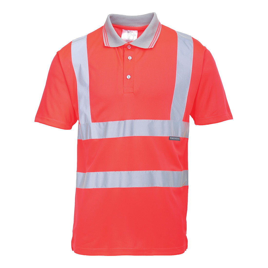 Hi-Vis Polo Shirt S S 