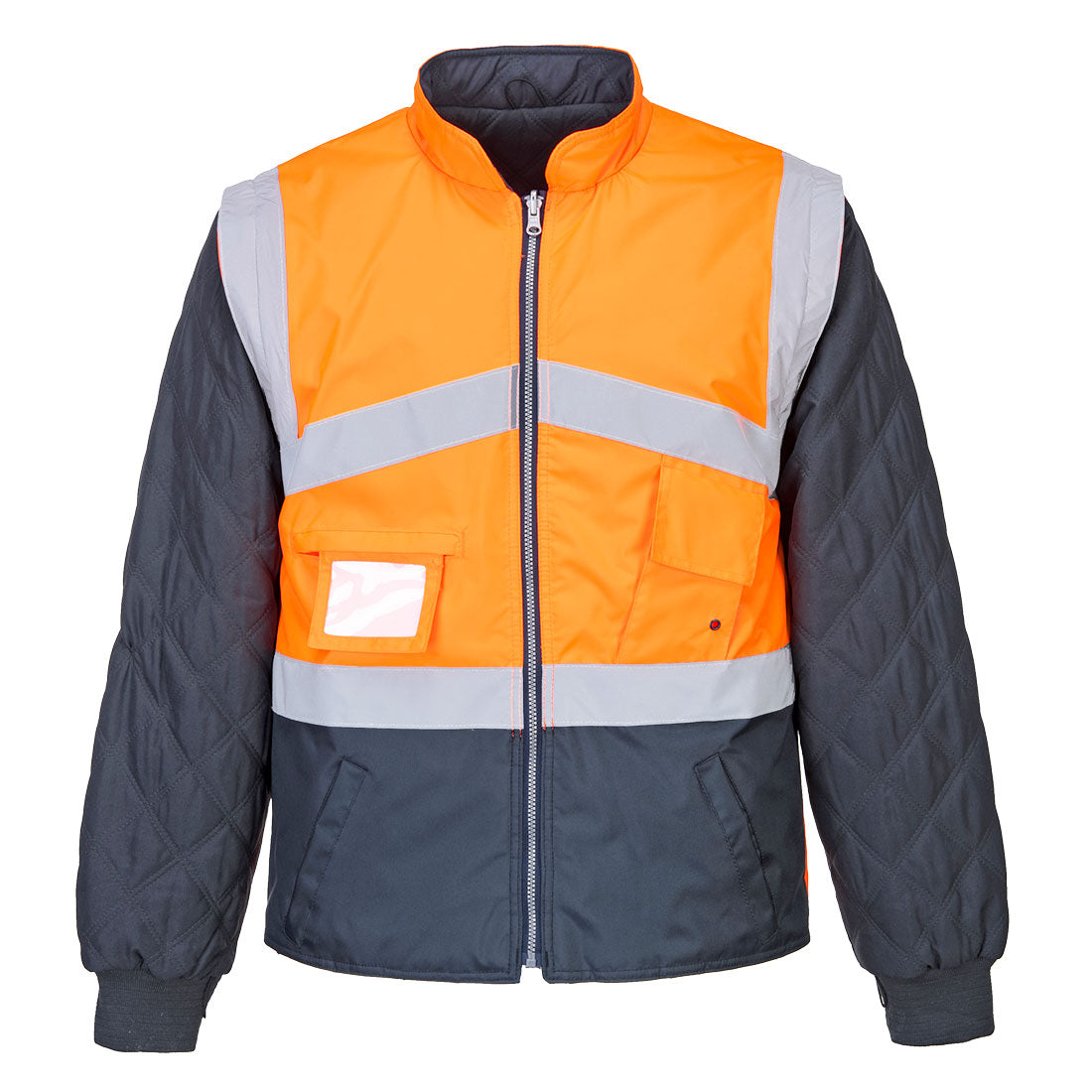 Hi-Vis Breathable 2-in-1 Contrast Reversible Jacket 