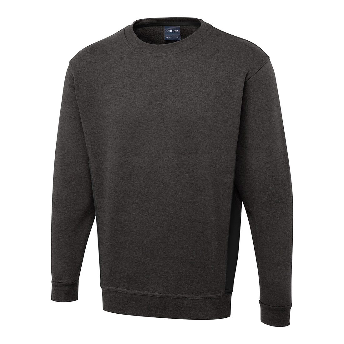 Uneek Two Tone Crew New Sweatshirt