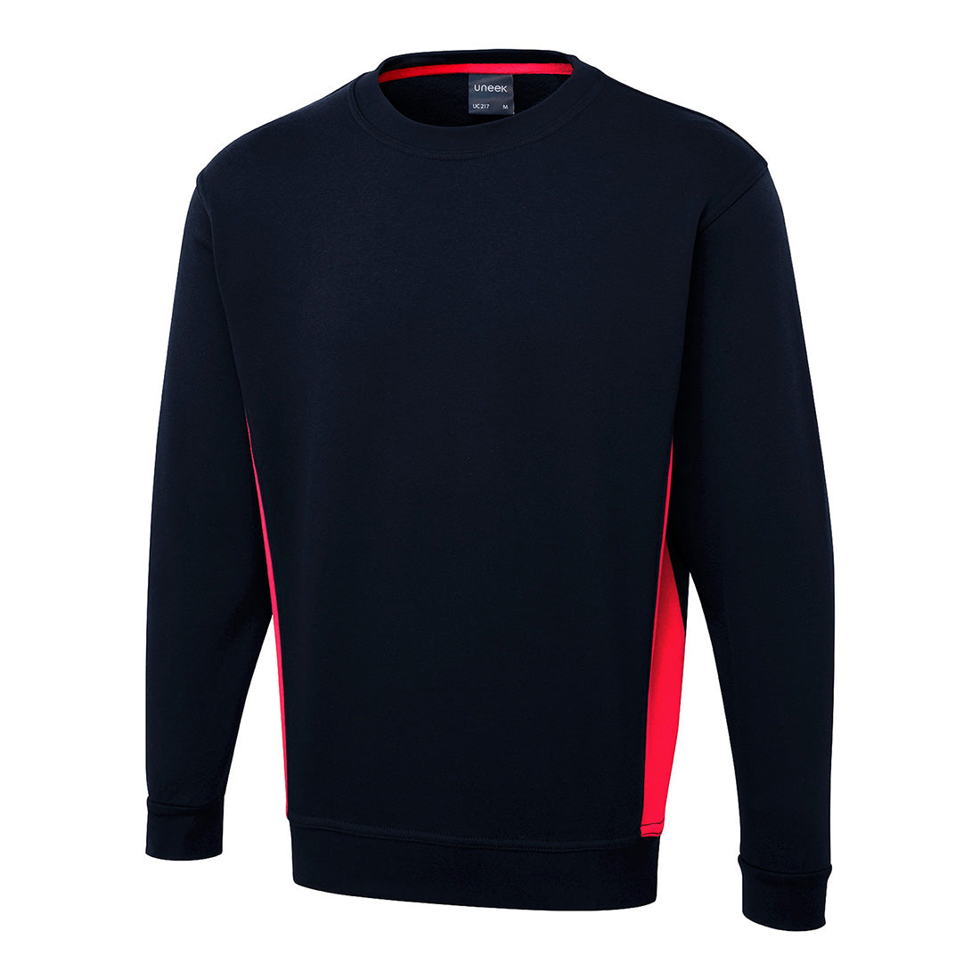 Uneek Two Tone Crew New Sweatshirt