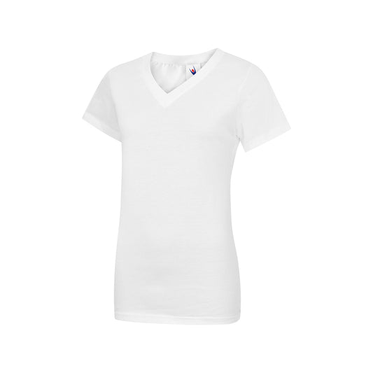 Uneek Ladies Classic V-Neck T-Shirt