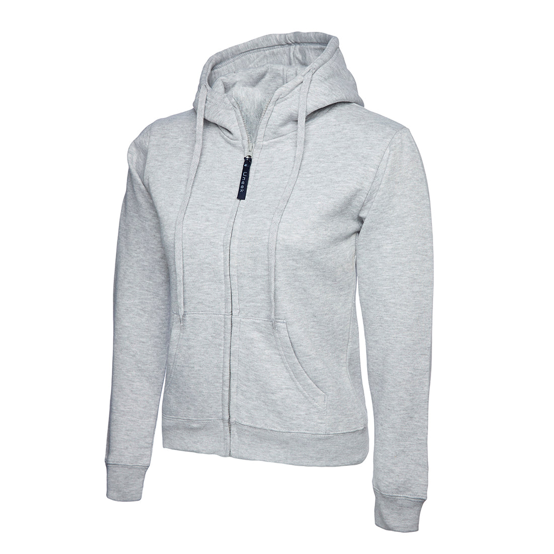 Uneek Ladies Classic Full Zip Hooded Sweatshirt