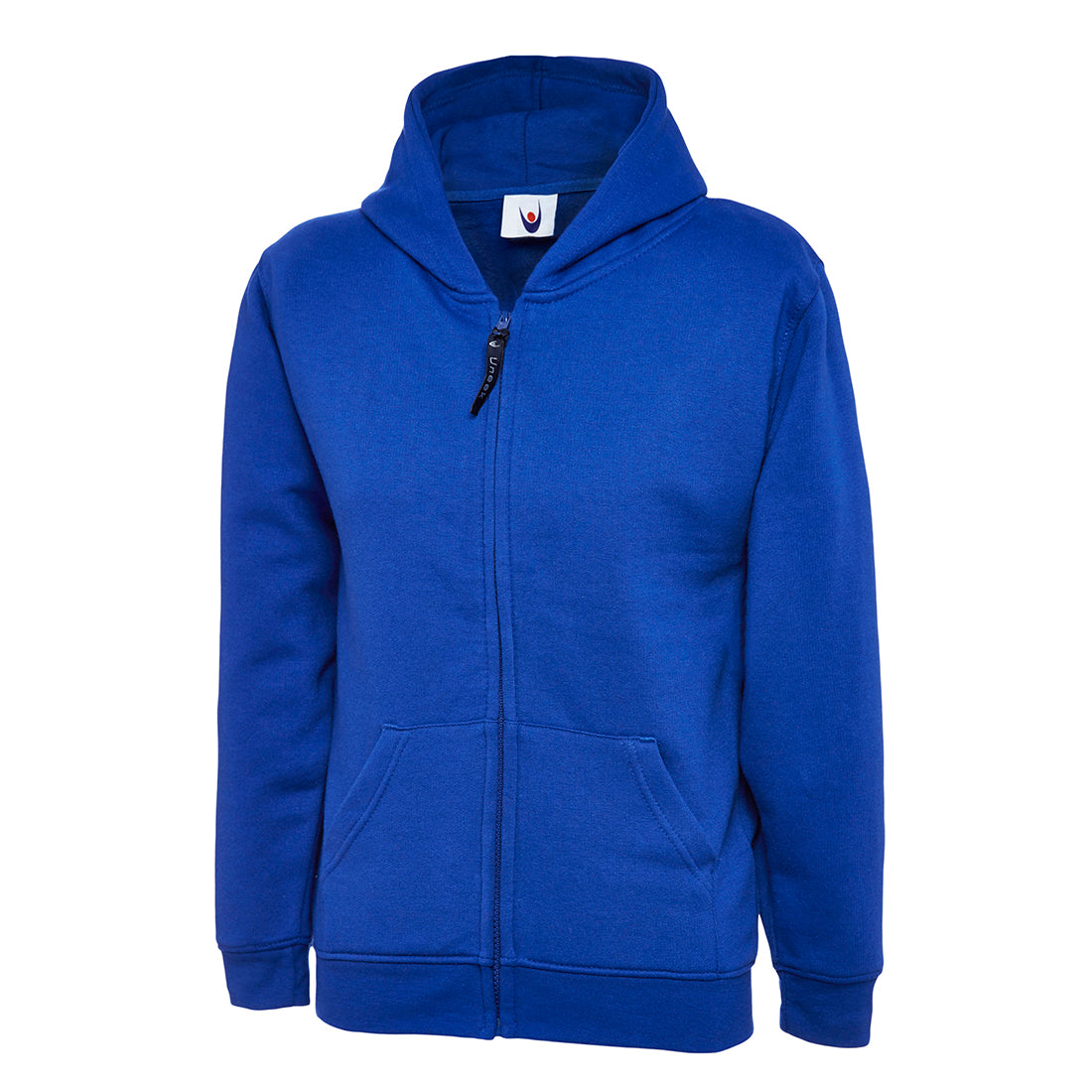 Uneek Childrens Classic Full Zip Hooded Sweatshirt