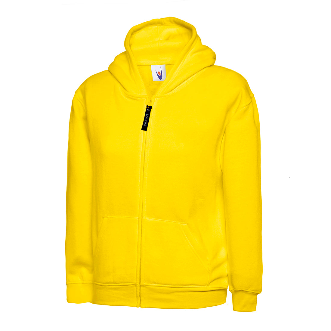 Uneek Childrens Classic Full Zip Hooded Sweatshirt