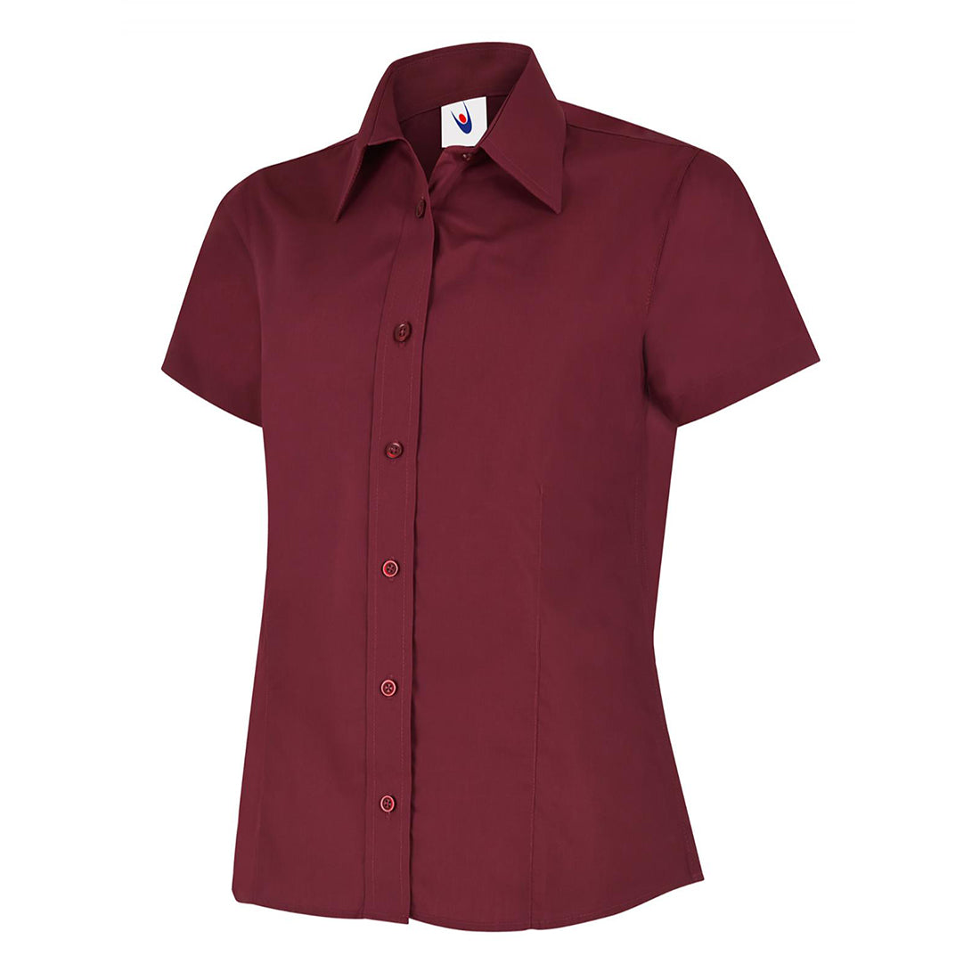 Uneek Ladies Poplin Half Sleeve Shirt