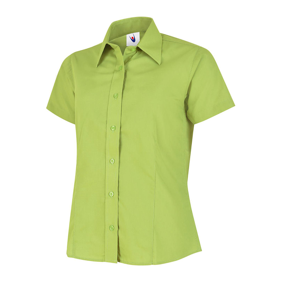Uneek Ladies Poplin Half Sleeve Shirt
