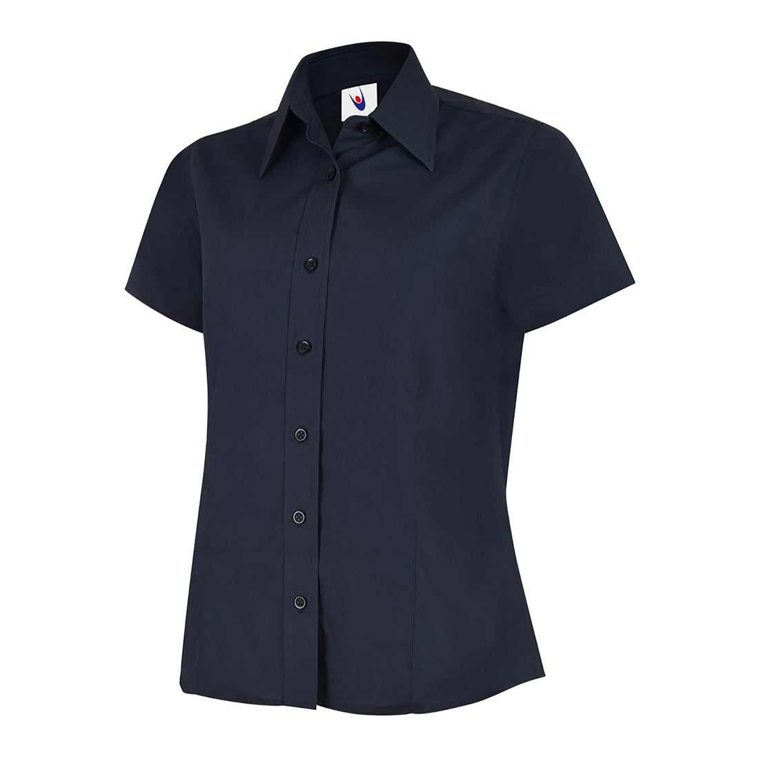 Uneek Ladies Poplin Half Sleeve Shirt