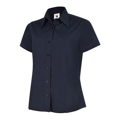 Uneek Ladies Poplin Half Sleeve Shirt