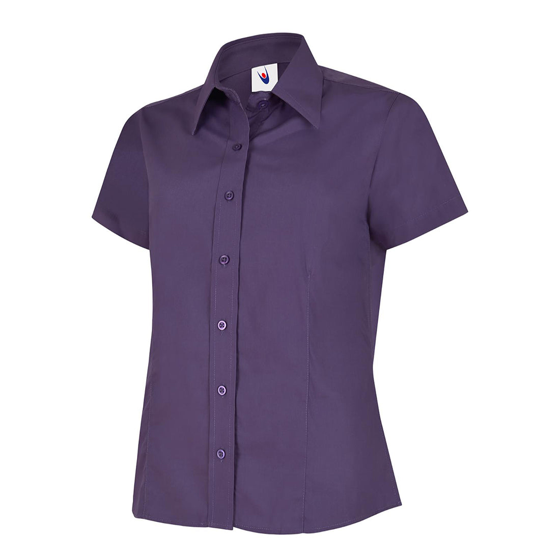 Uneek Ladies Poplin Half Sleeve Shirt