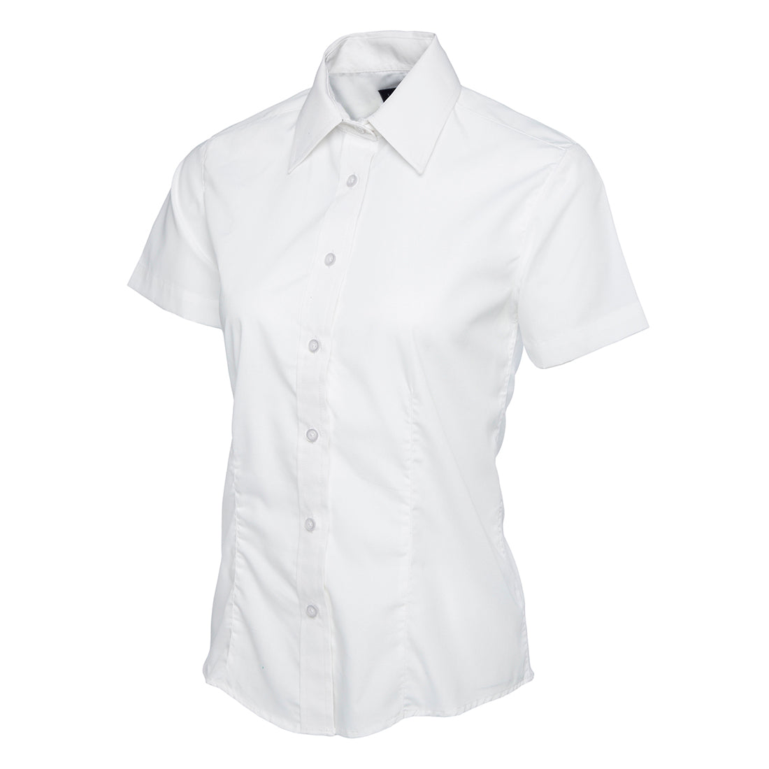 Uneek Ladies Poplin Half Sleeve Shirt