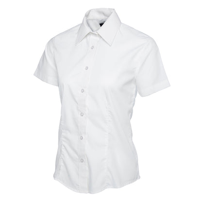 Uneek Ladies Poplin Half Sleeve Shirt