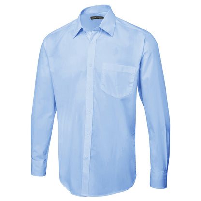 Uneek Men's Long Sleeve Poplin Shirt