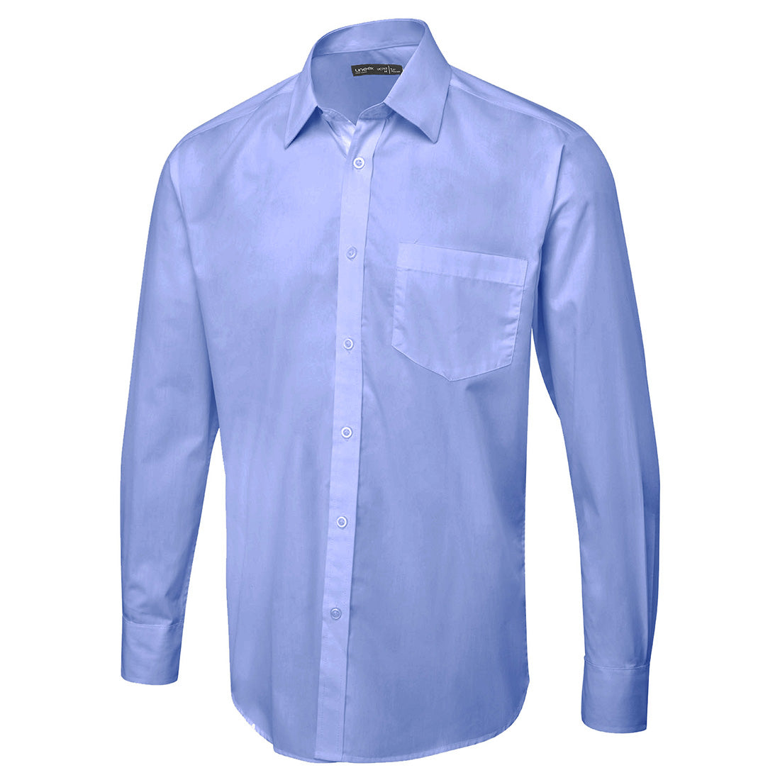 Uneek Men's Long Sleeve Poplin Shirt