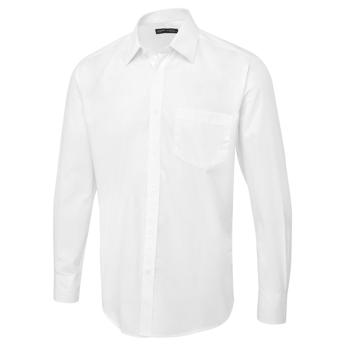 Uneek Men's Long Sleeve Poplin Shirt